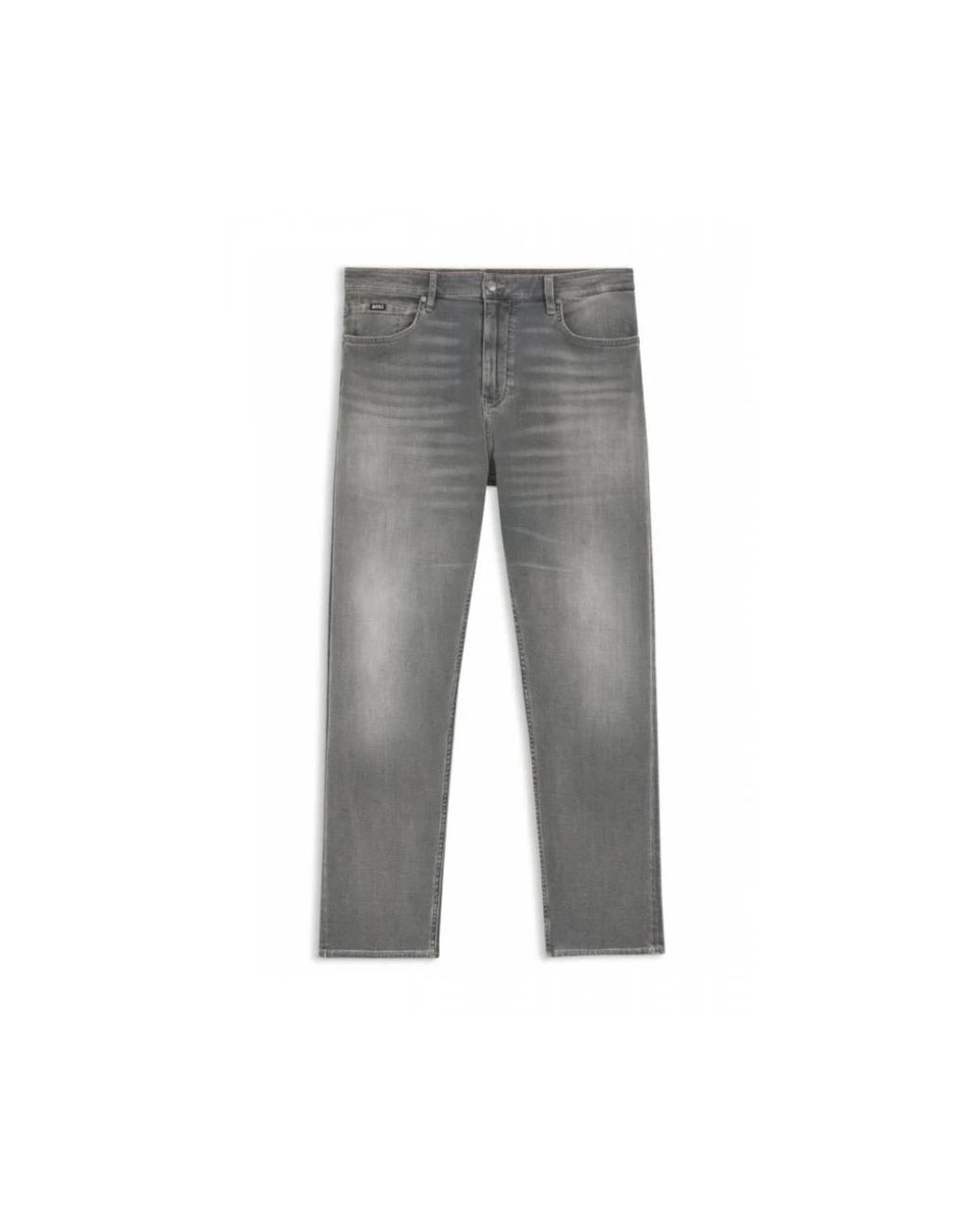 Boss Gray Slim Fit Jeans for men