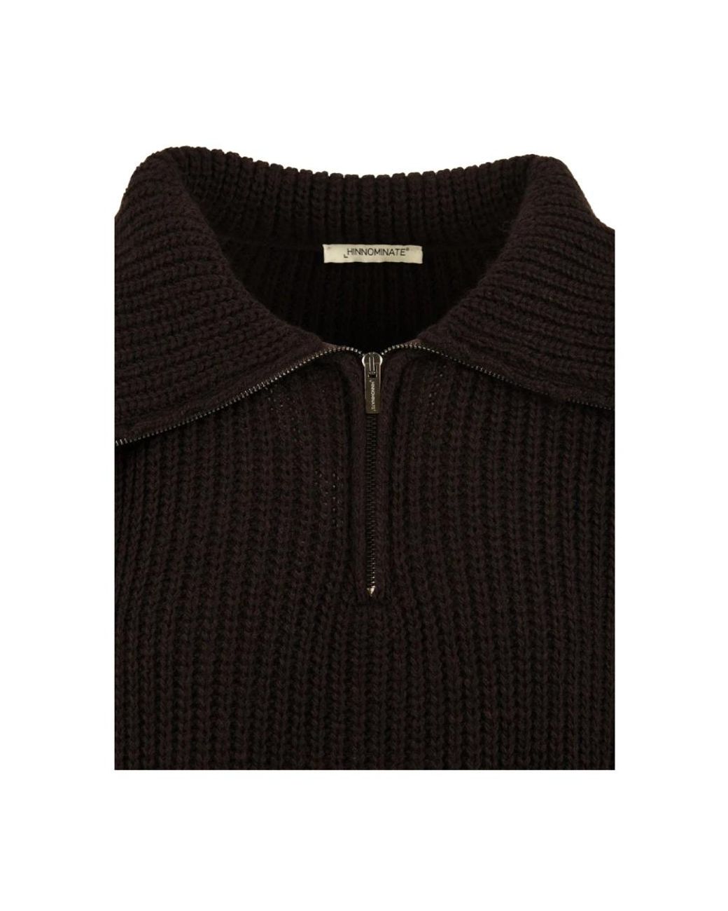 hinnominate Black V-Neck Knitwear