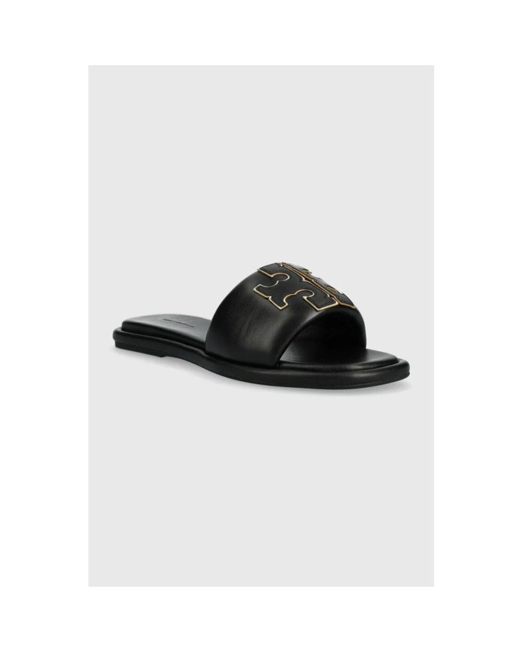 Sliders Tory Burch de color Black