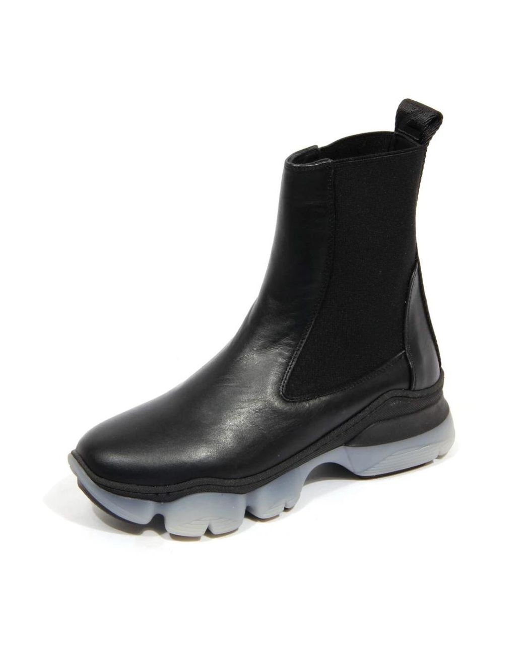 Borbonese Black Chelsea Boots