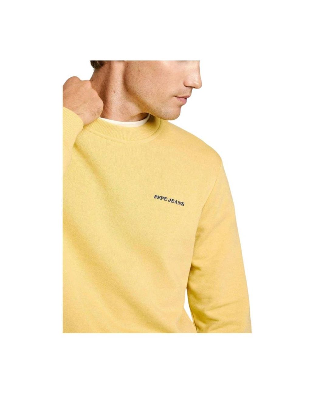 Pepe Jeans Yellow Sweatshirts for men