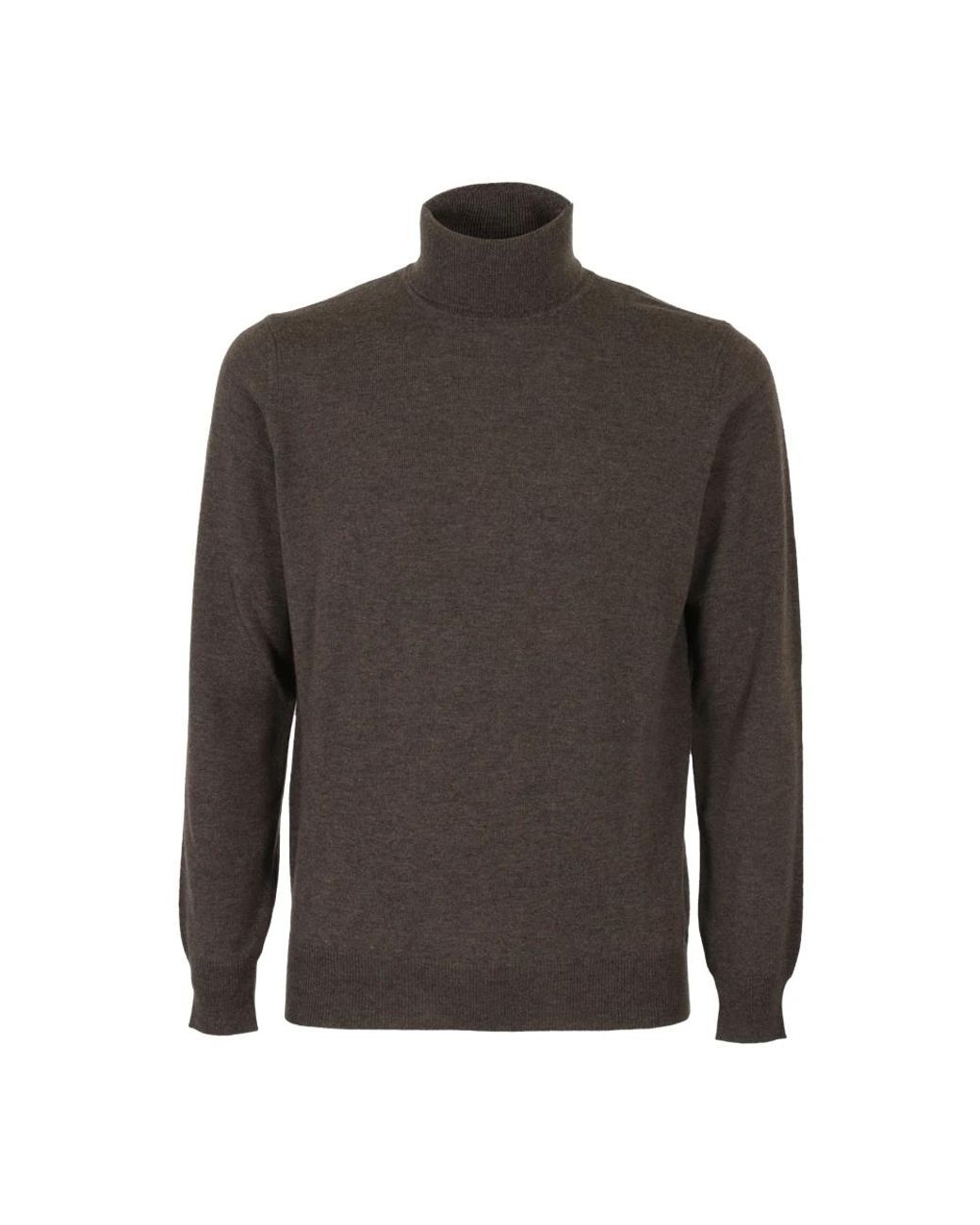 Kangra Brown Turtlenecks for men