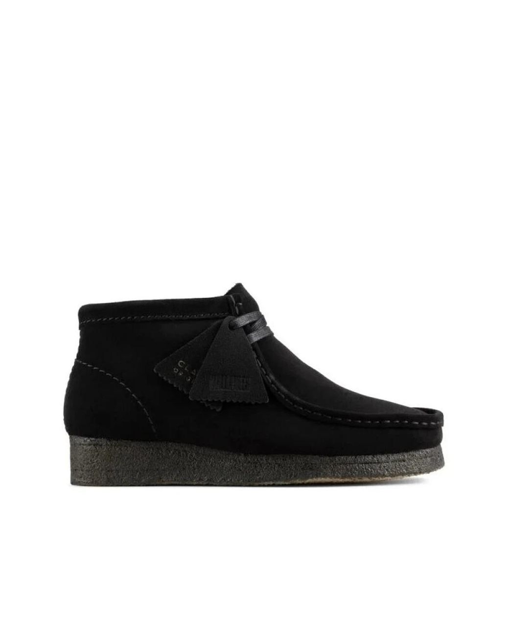 Clarks Black Stilvolle Schnürstiefel
