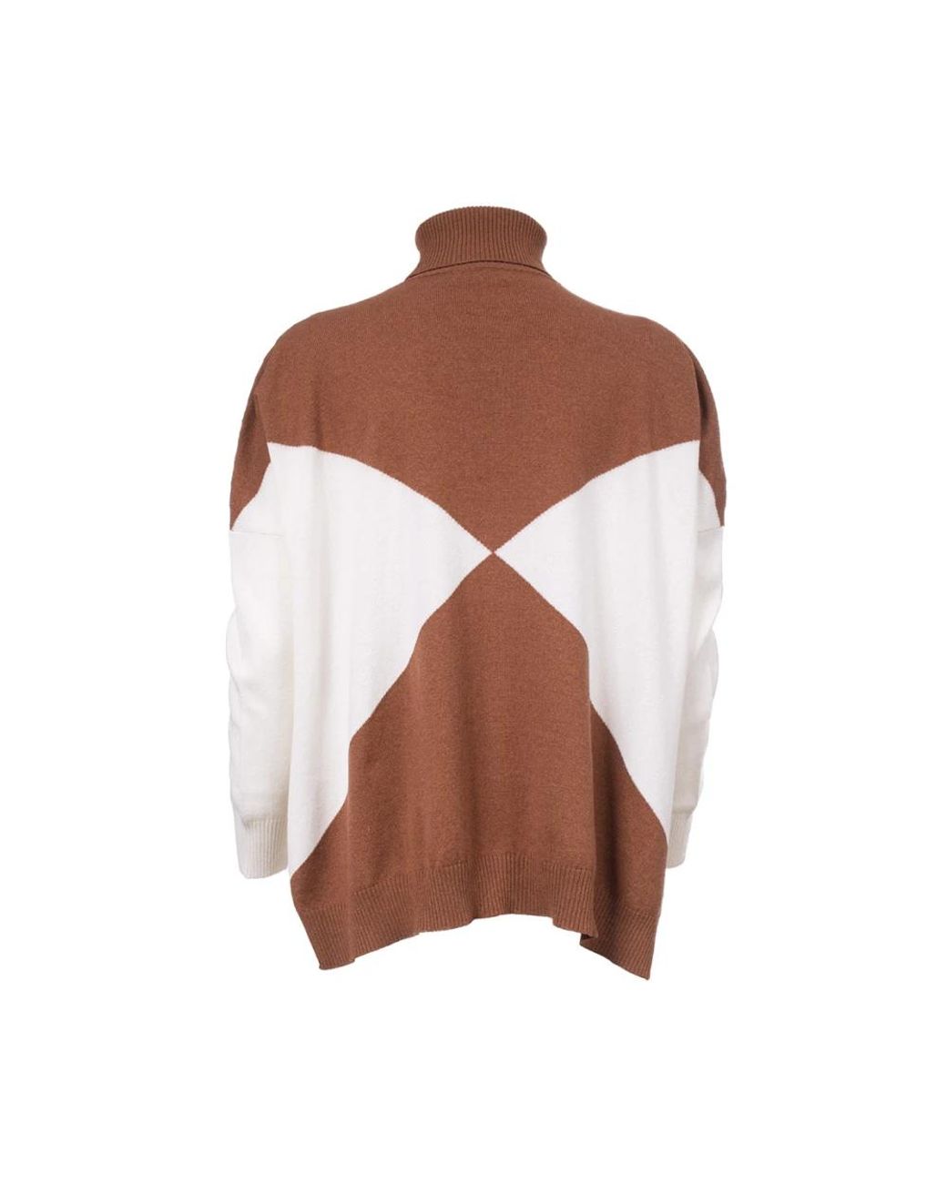 Le Tricot Perugia Brown Turtlenecks