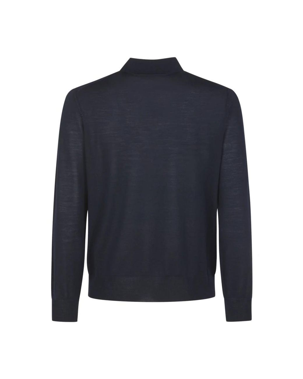 Polo Shirts Canali de hombre de color Blue