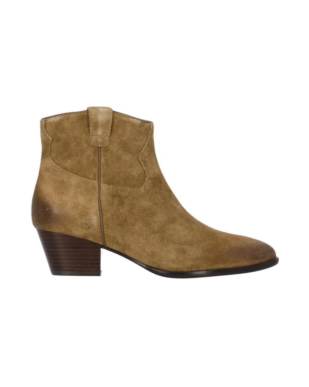 Ash Brown Cowboy & Biker Boots