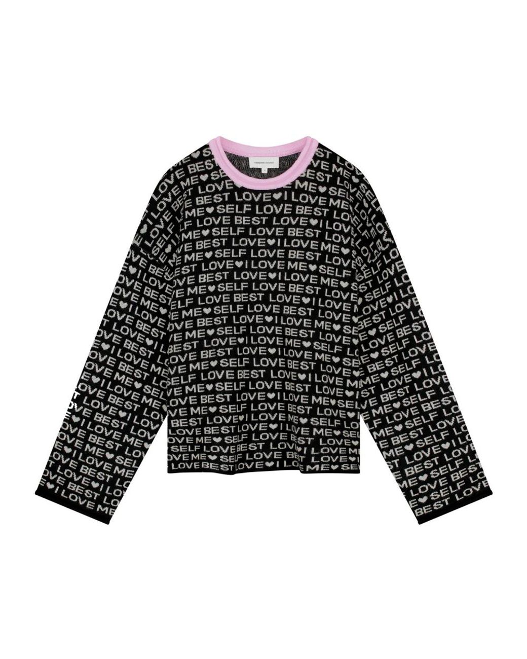 FABIENNE CHAPOT Love Letter Pullover in het Black