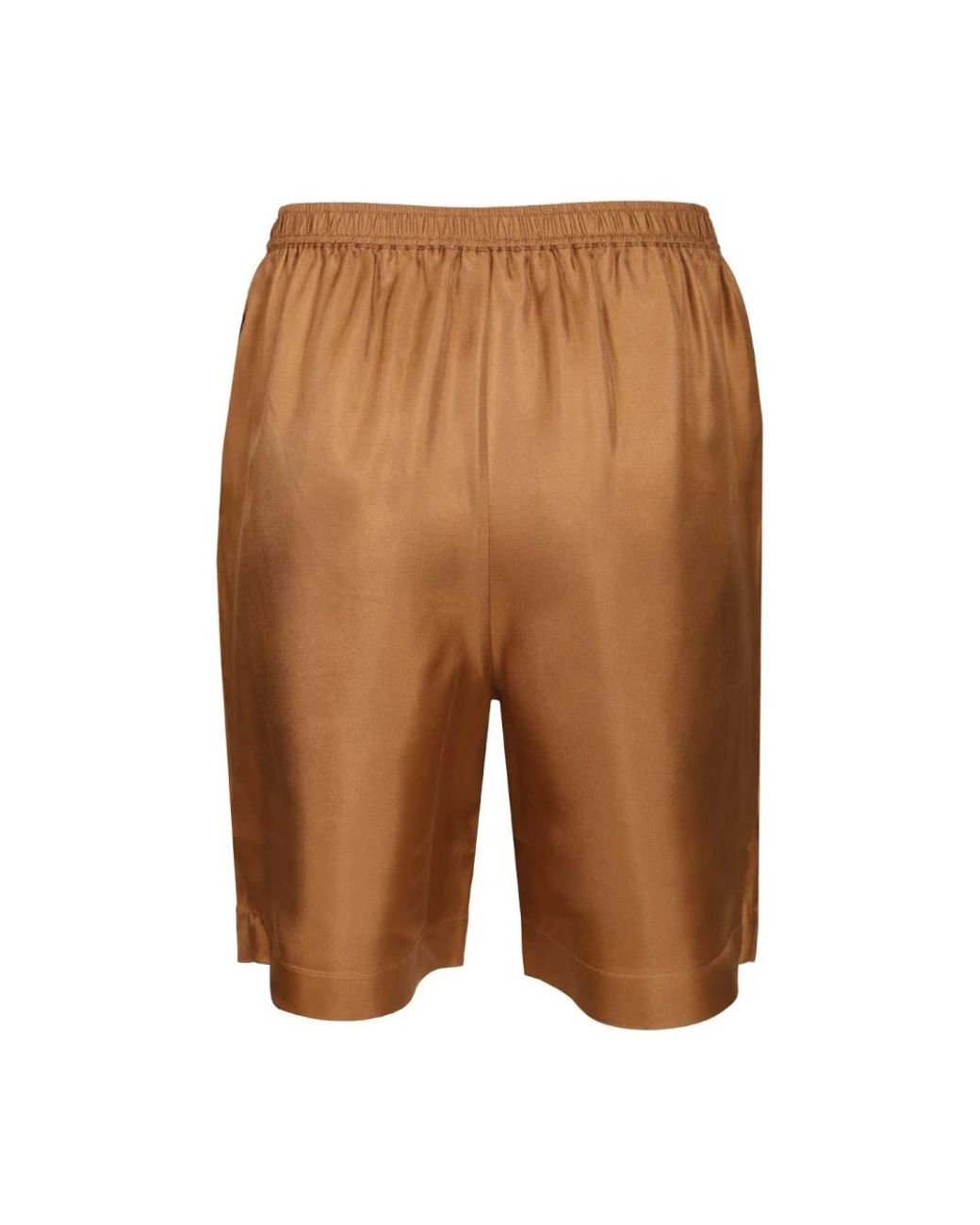 Loulou de Saison Brown Casual Shorts