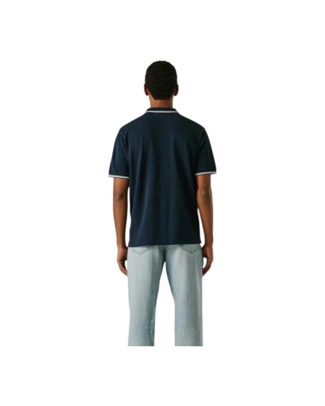 Pepe Jeans Blue Polo Shirts for men