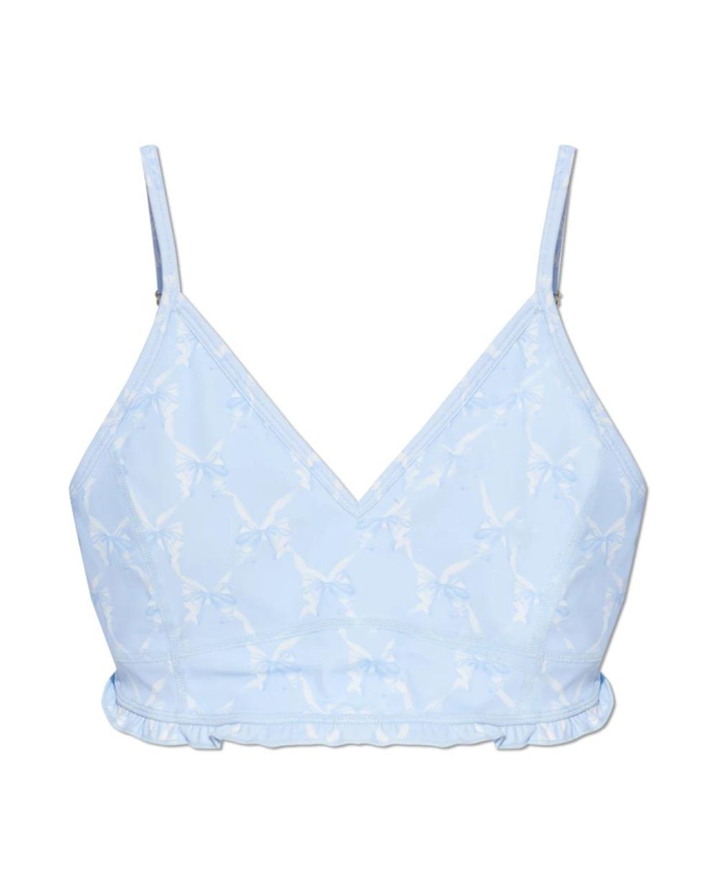 Sleeveless Tops LoveShackFancy de color Blue