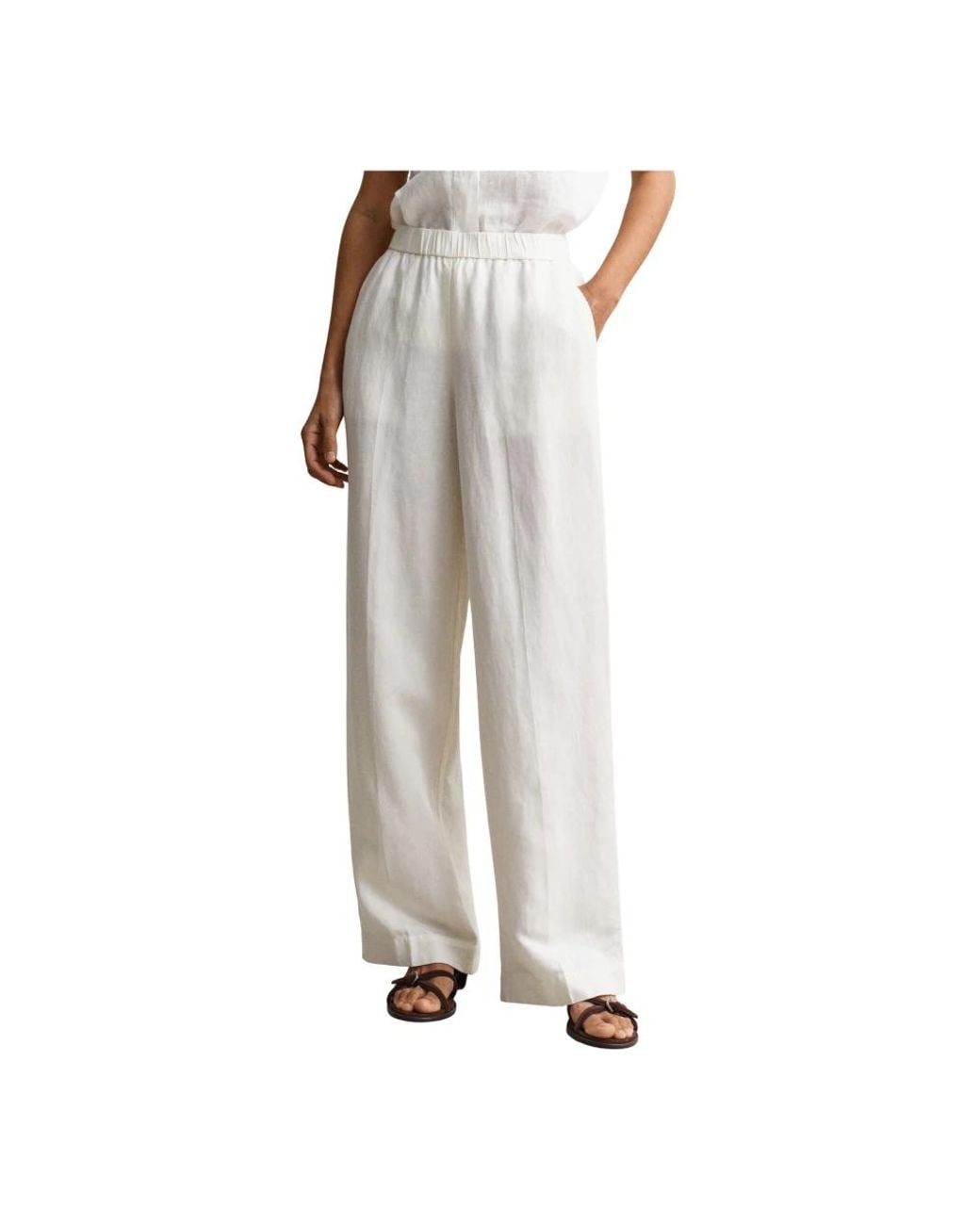 Gant Gray Wide Trousers