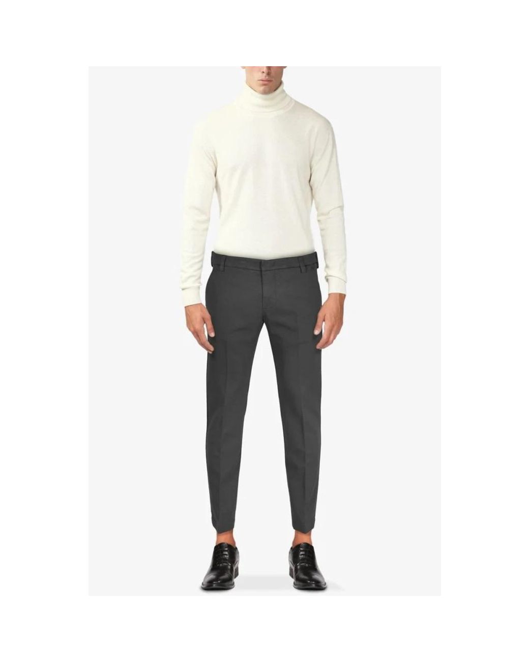 Entre Amis Blue Chinos for men