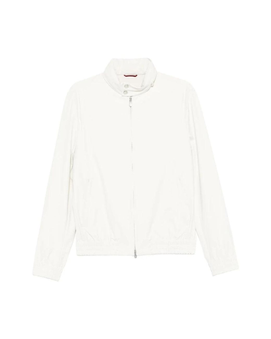 Brunello Cucinelli White Light Jackets for men