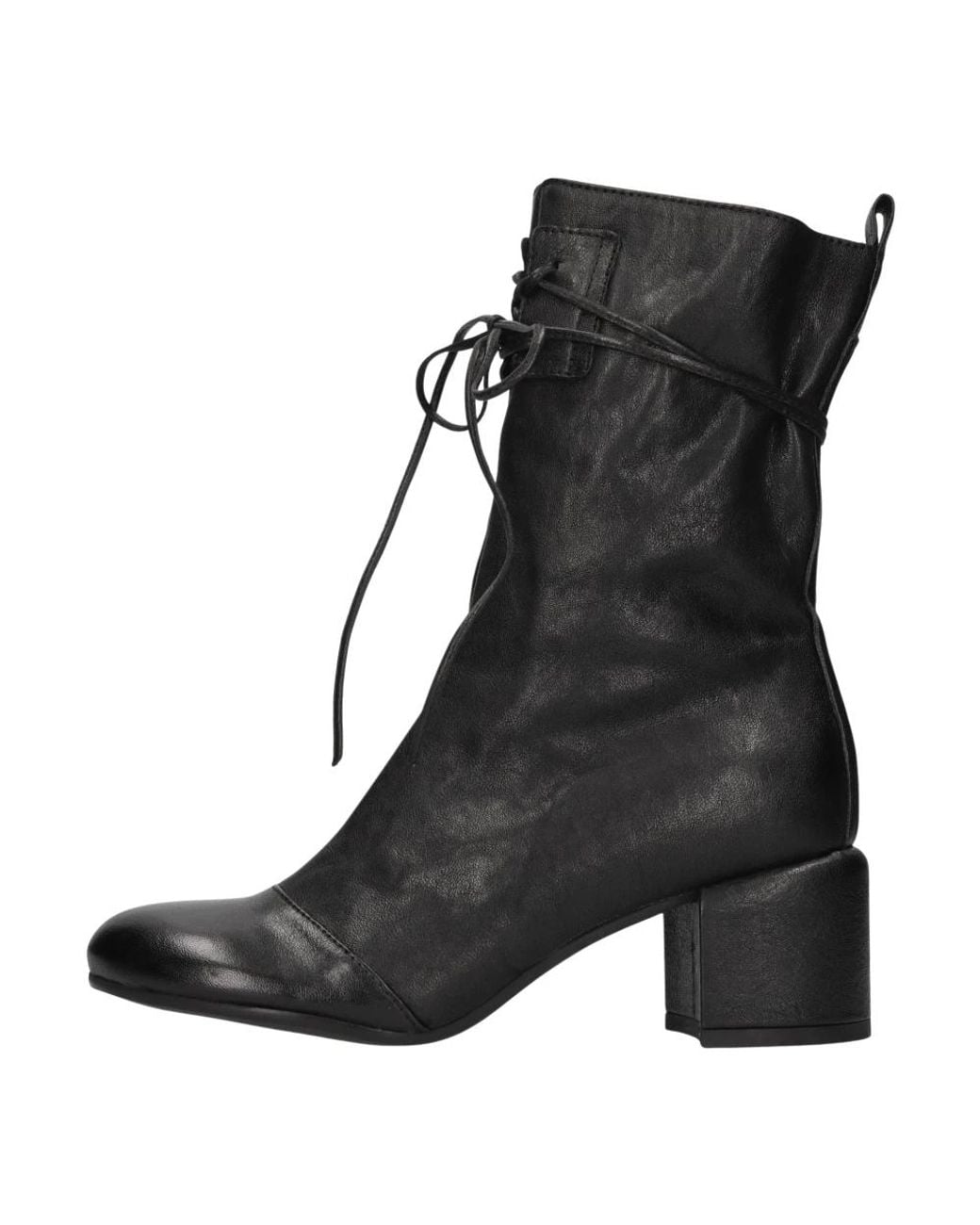 ViCOLO Black Lace-Up Boots