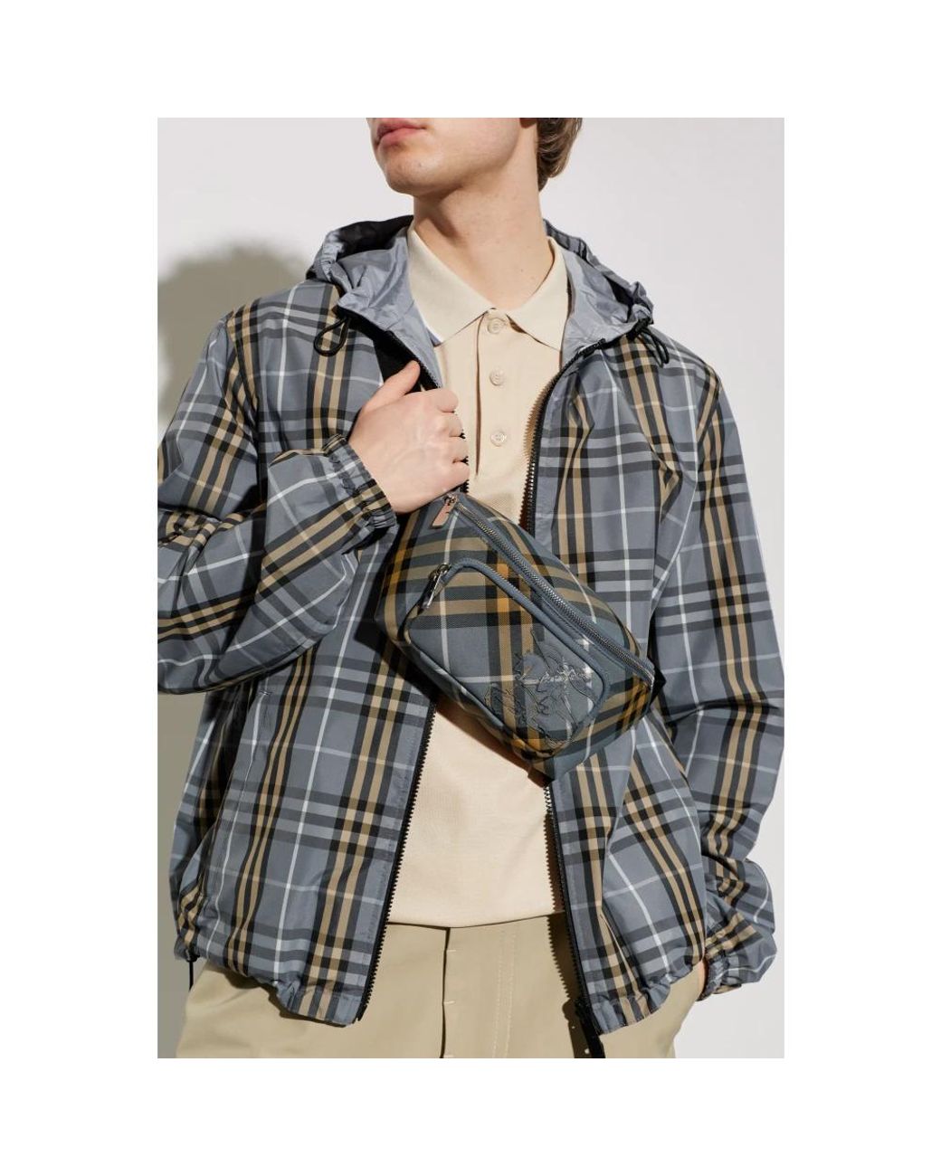 Belt Bags di Burberry in Gray da Uomo