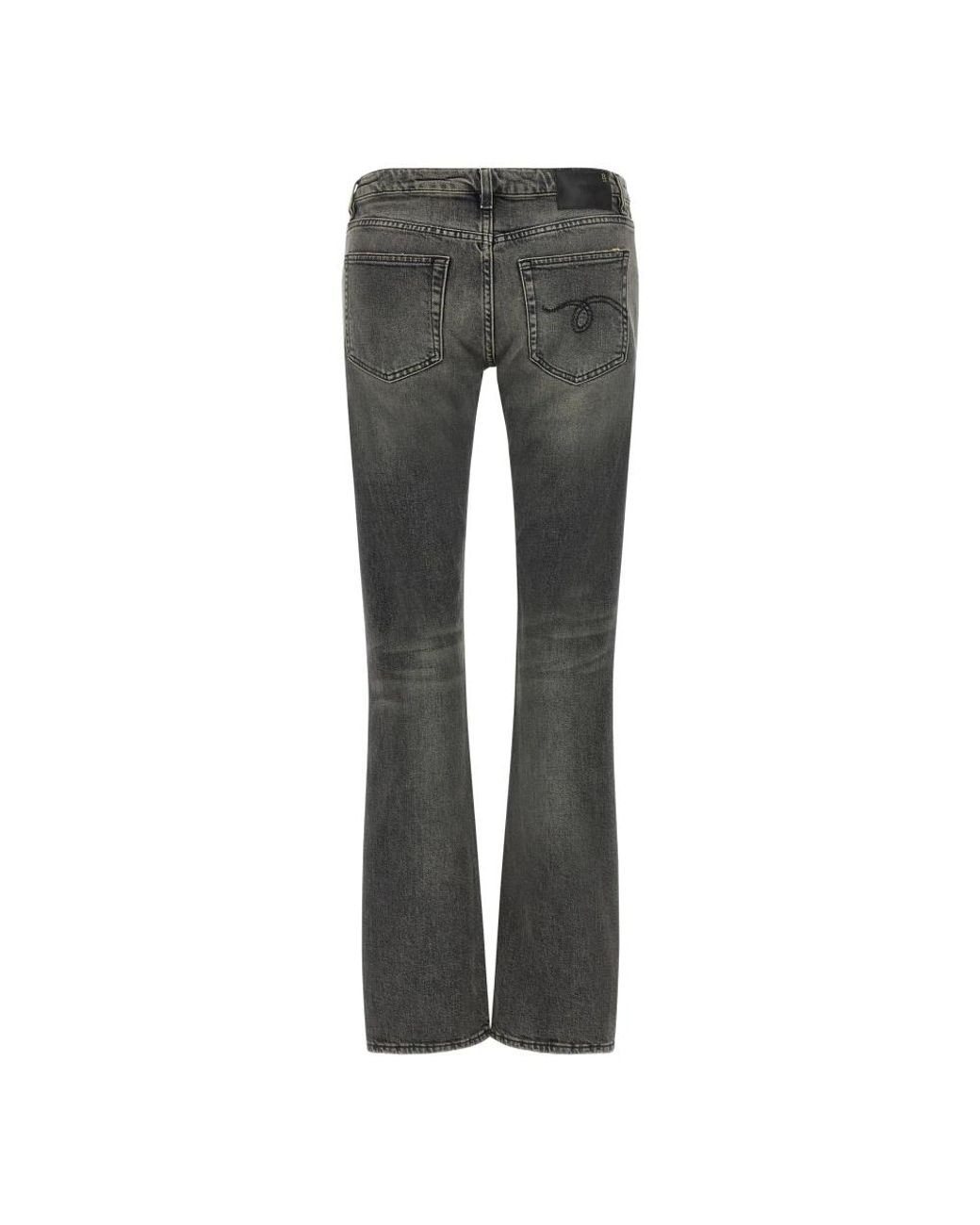 R13 Gray Bootcut Jeans