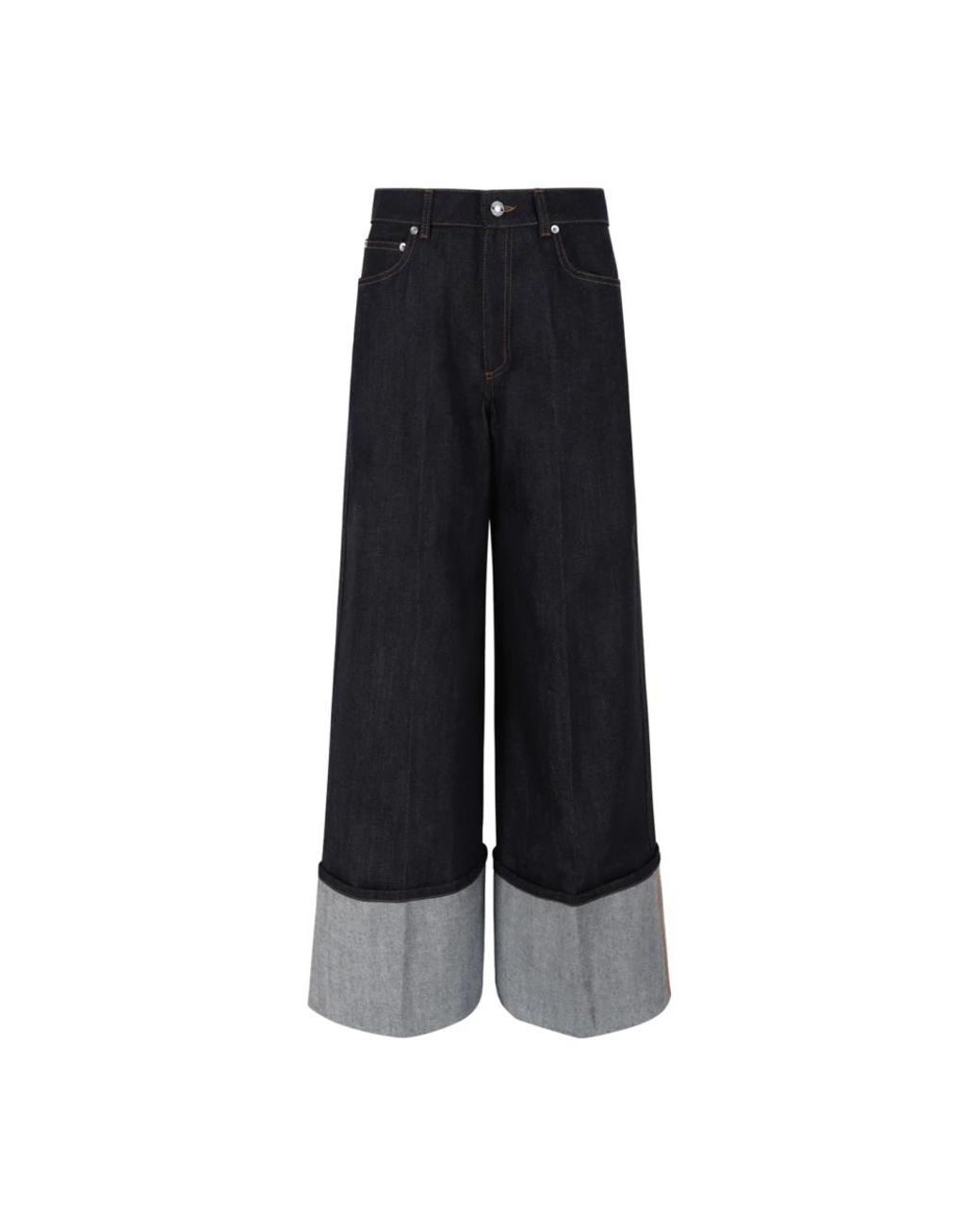 Givenchy Black Wide Jeans