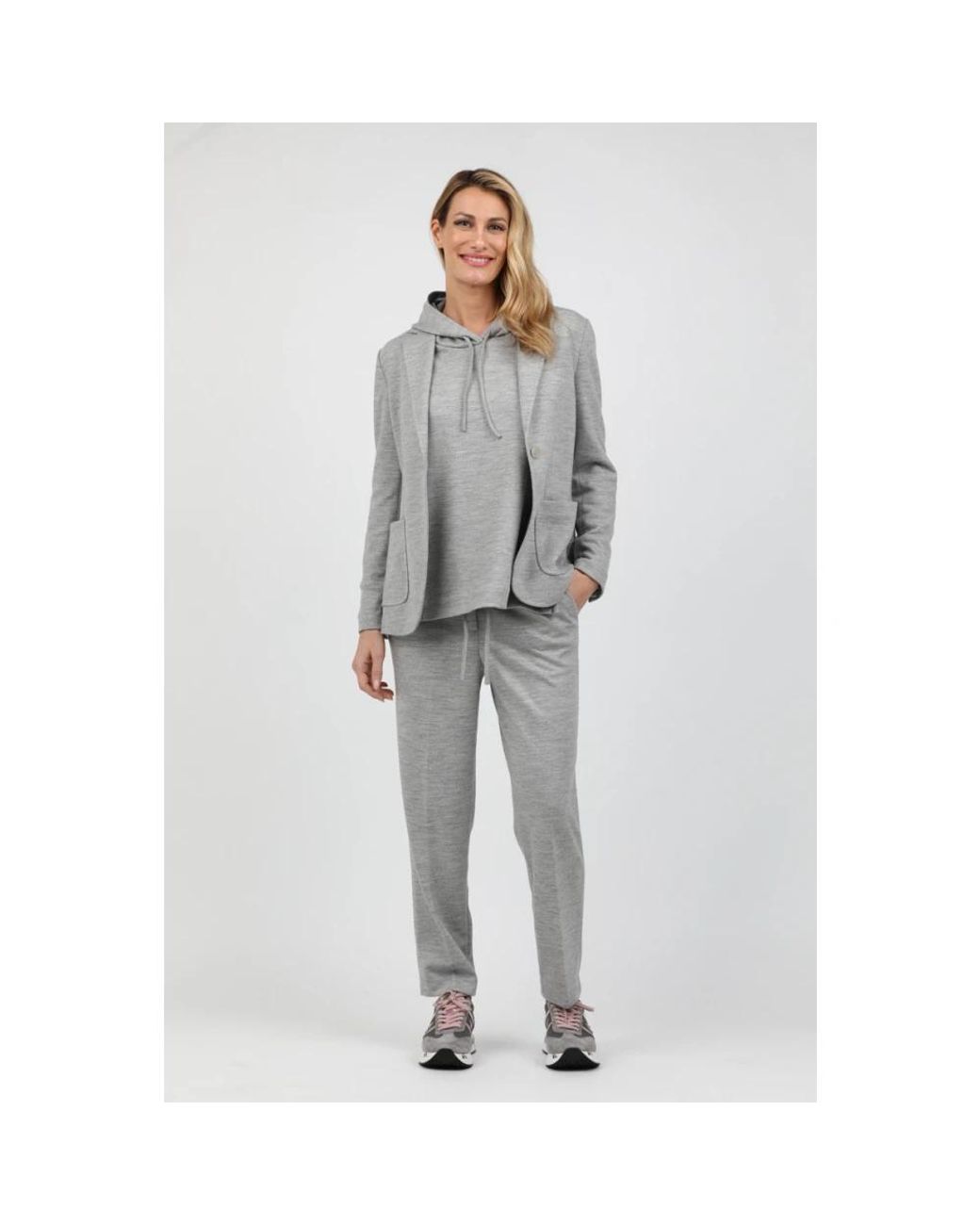 Hoodies Circolo 1901 de color Gray