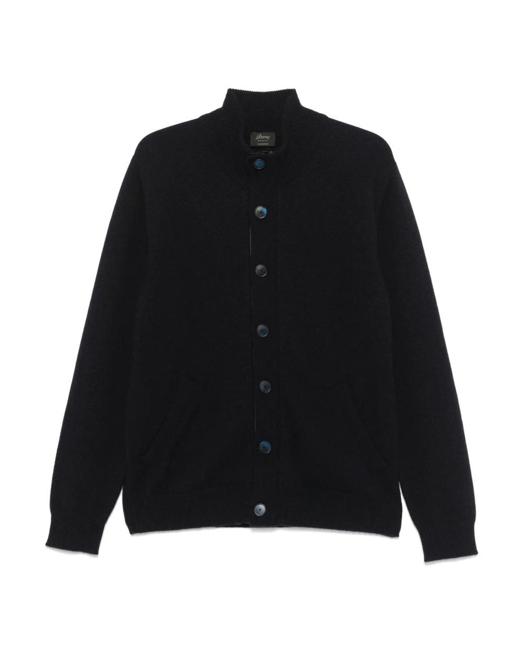 Brioni Black Cashmere Knitwear for men