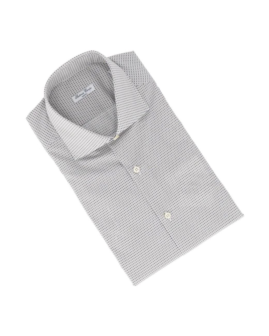 Formal Shirts Sonrisa de hombre de color Gray