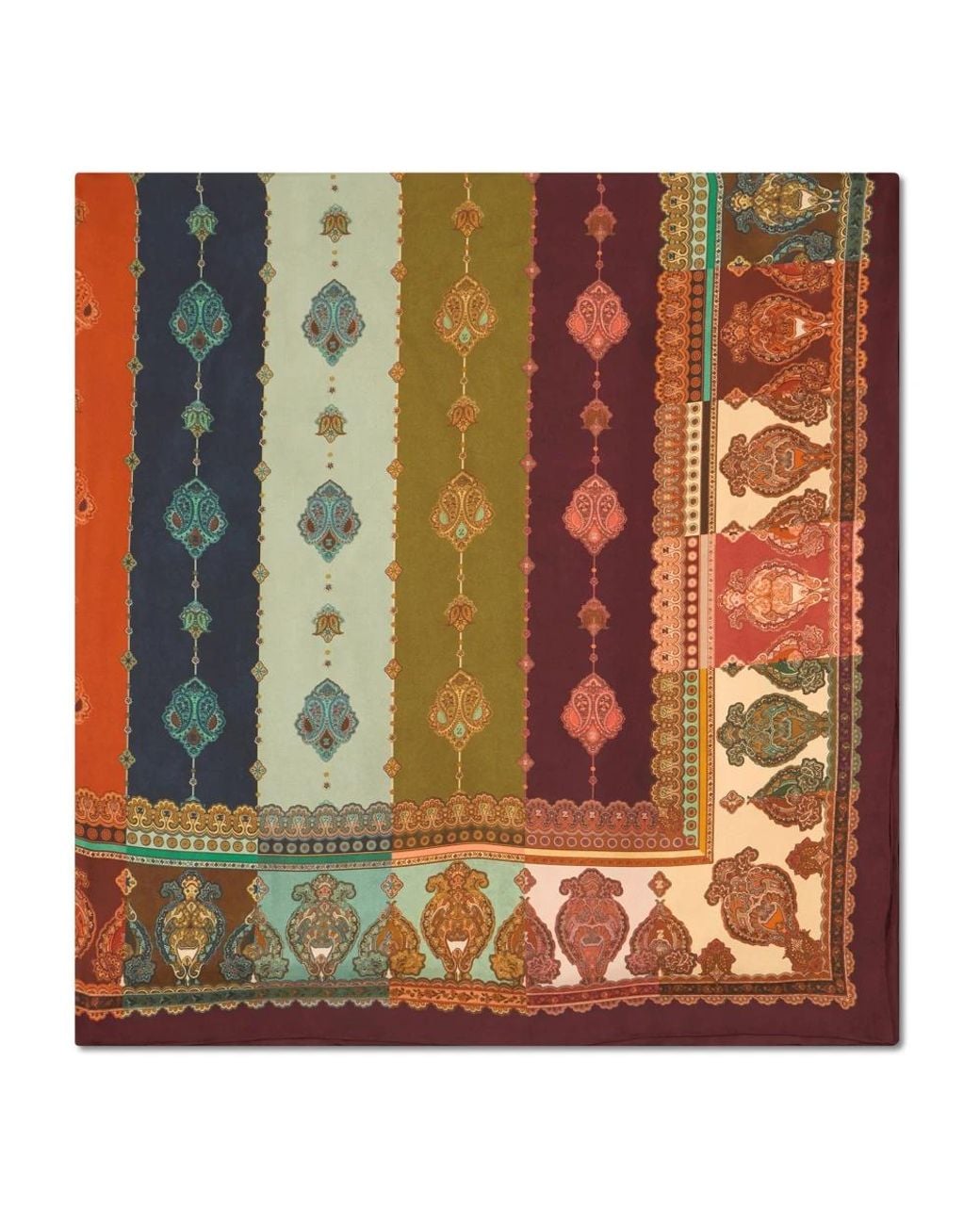 Zimmermann Multicolor Silk Scarves
