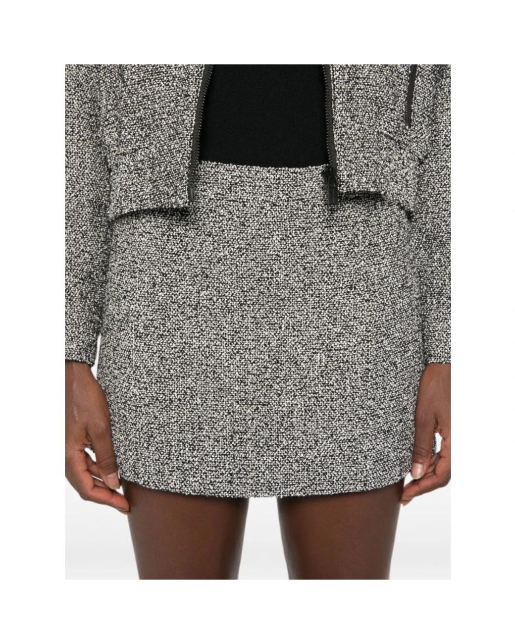 Michael Kors Gray Short Skirts