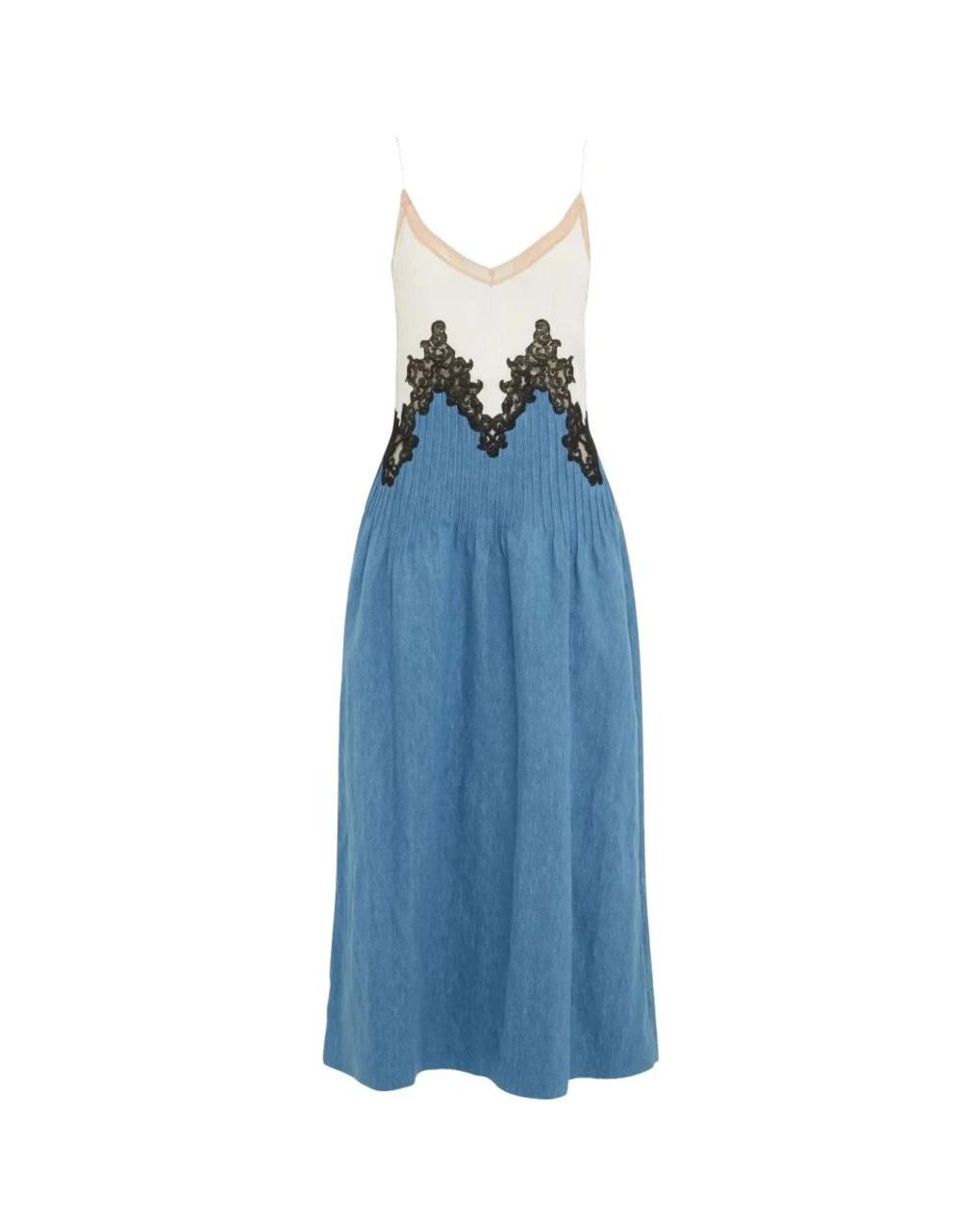 Gabriela Hearst Blue Midi Dresses