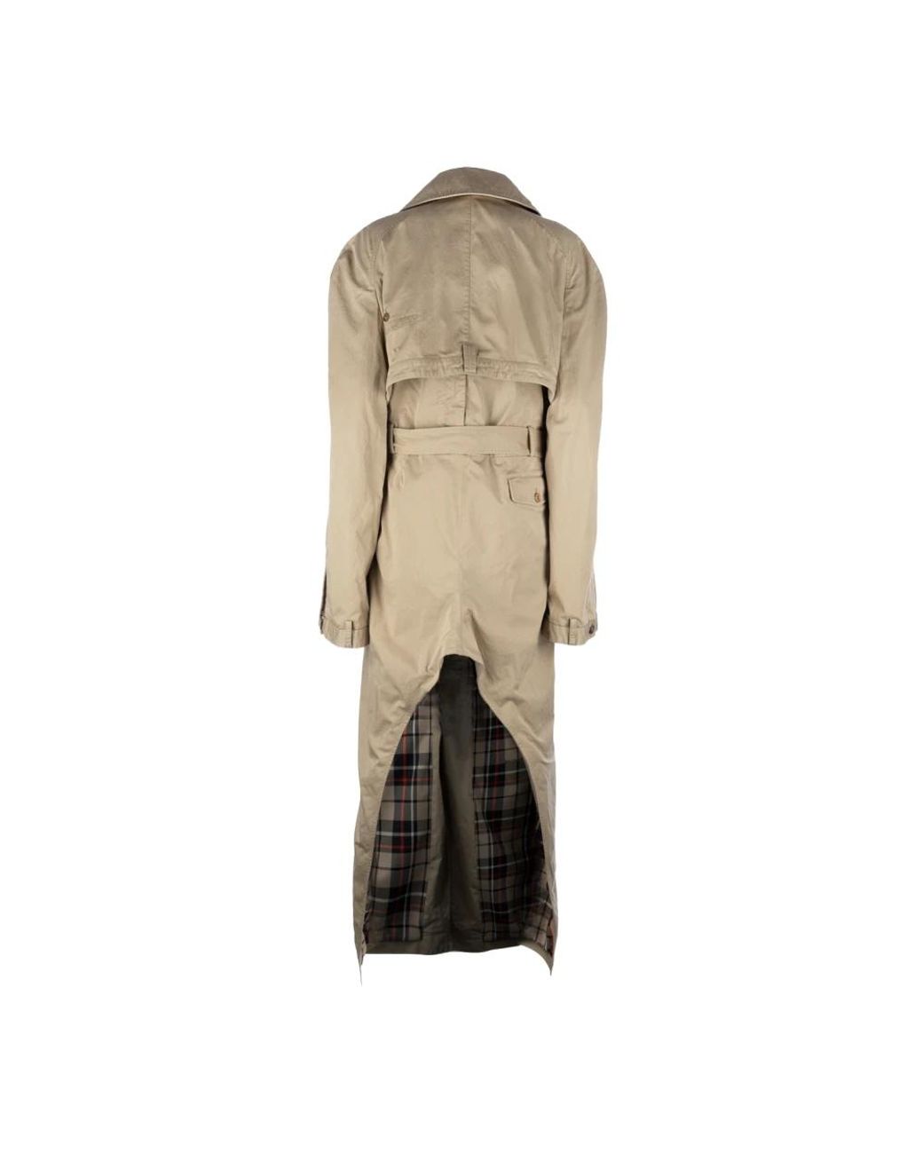 Balenciaga Natural Trench Coats