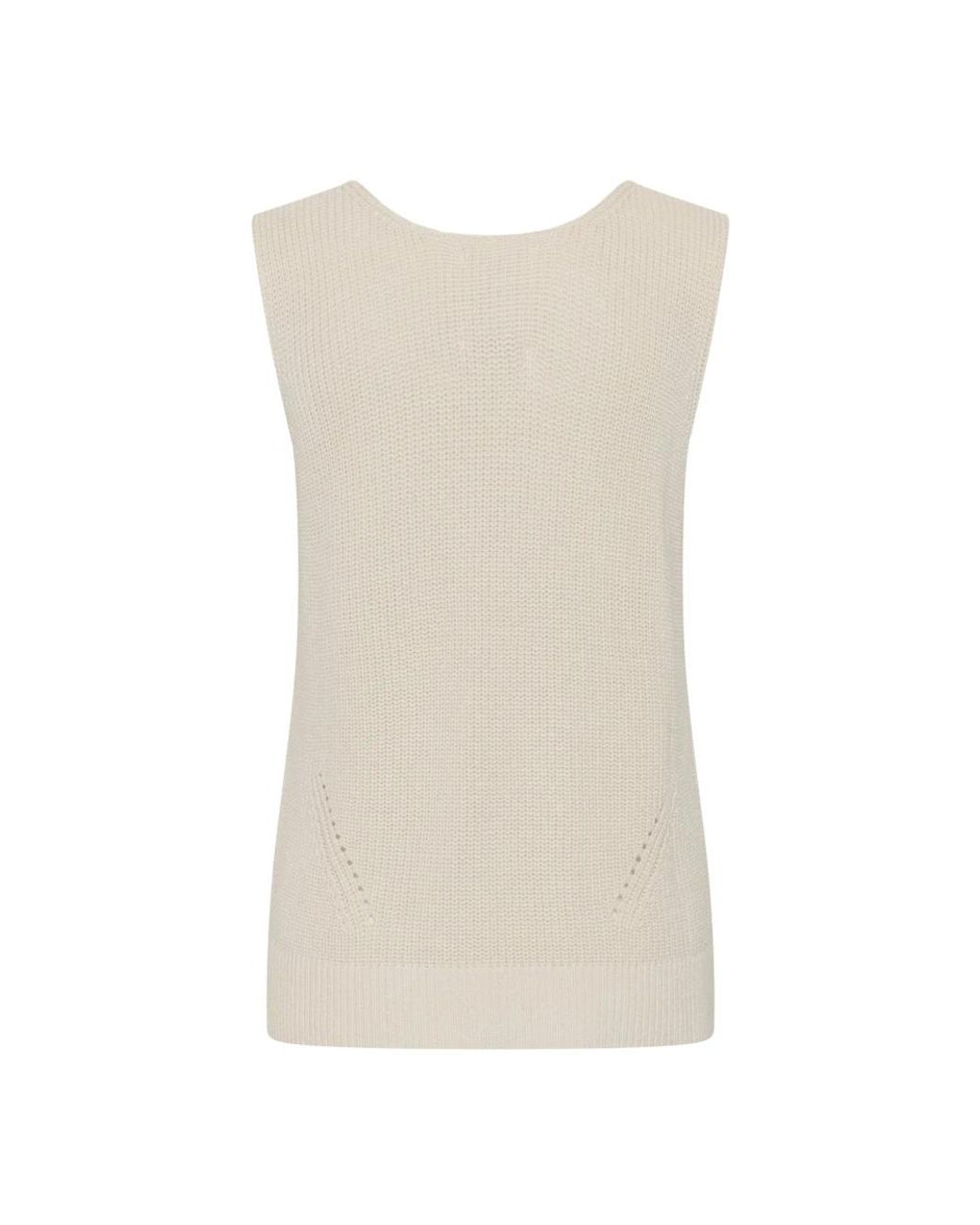 Sleeveless Tops Part Two de color Natural