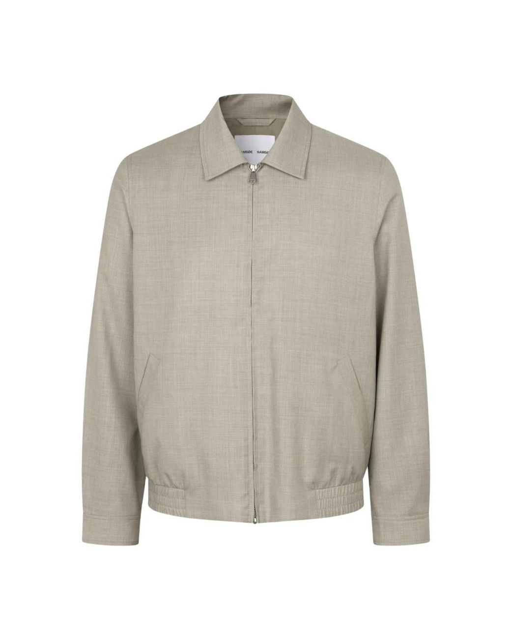 Samsøe & Samsøe Gray Bomber Jackets for men