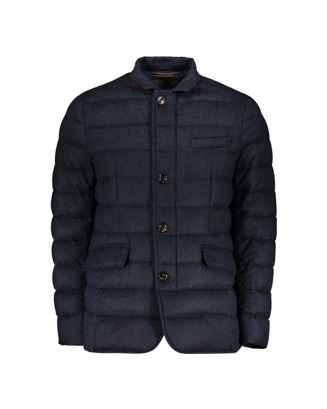 Moorer Blue Down Jackets for men
