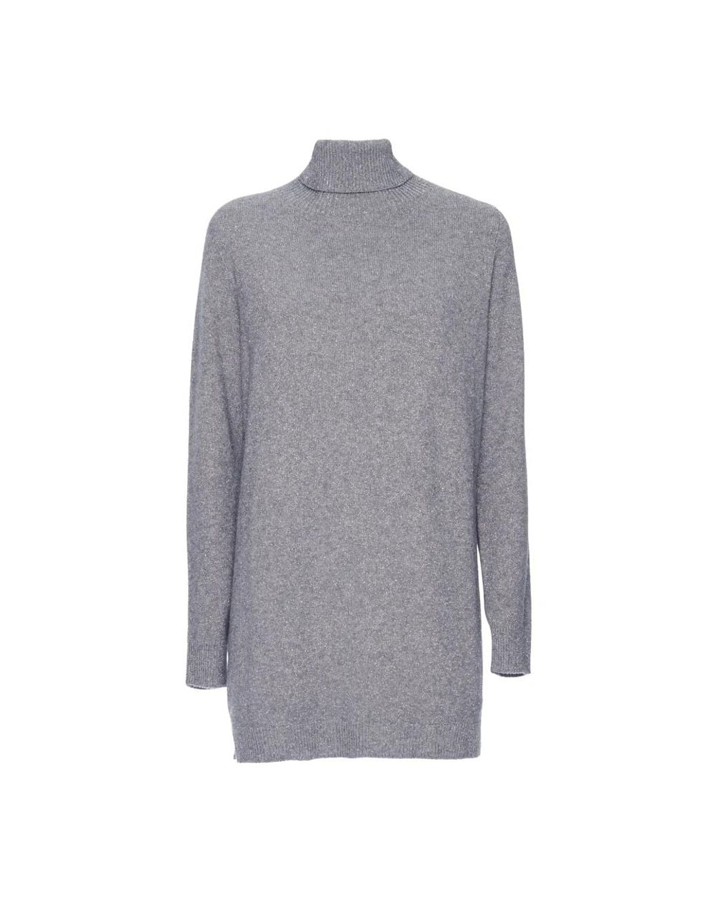 Manila Grace Gray Turtlenecks