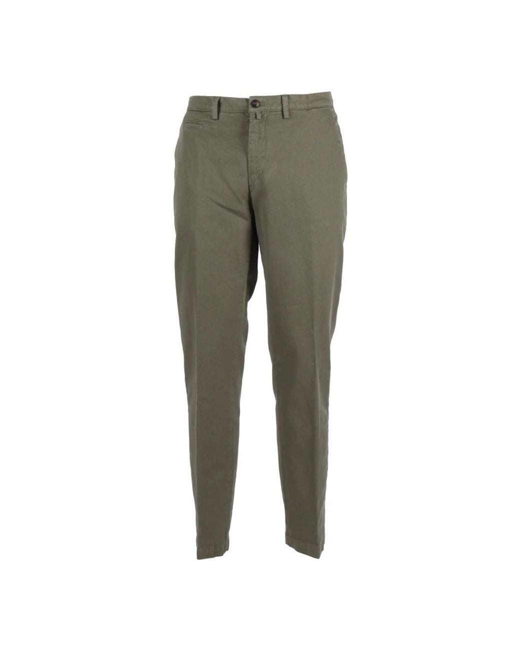 BRIGLIA Green Chinos for men