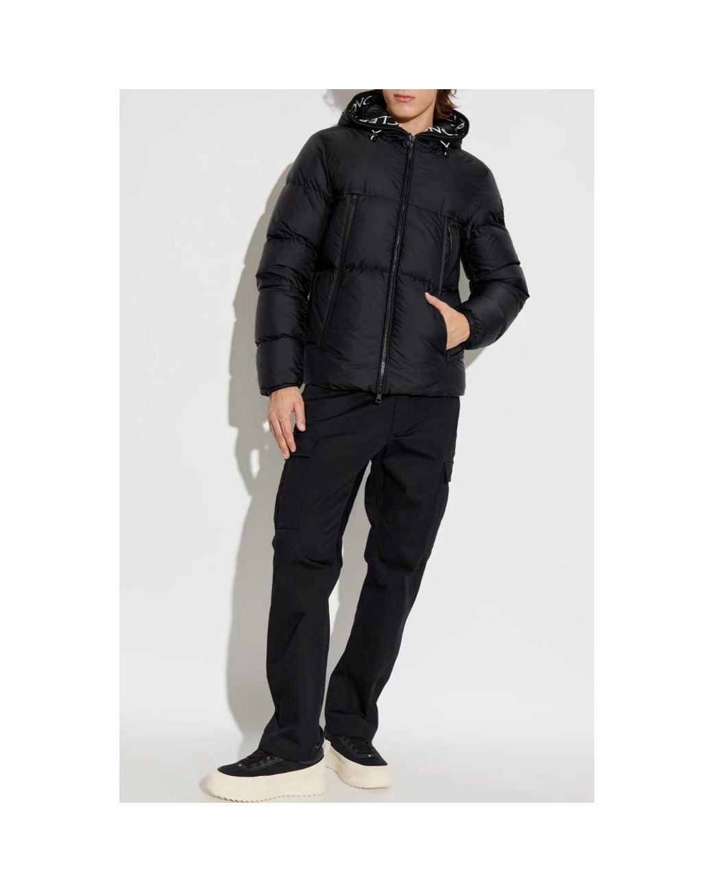 Moncler Donsjack Montcla in het Black voor heren
