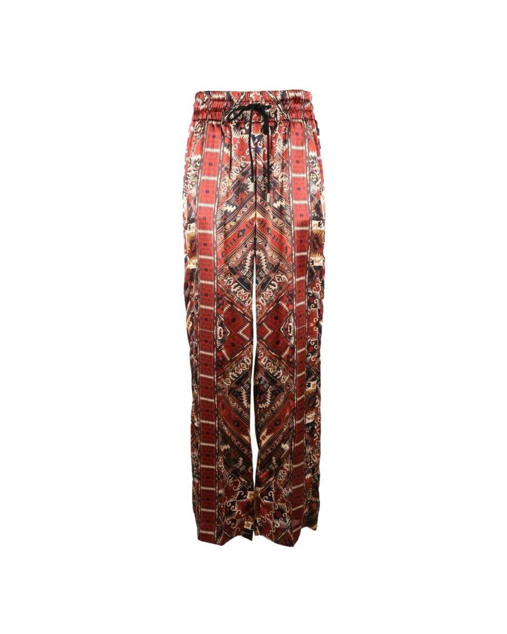 Seafarer Red Wide Trousers