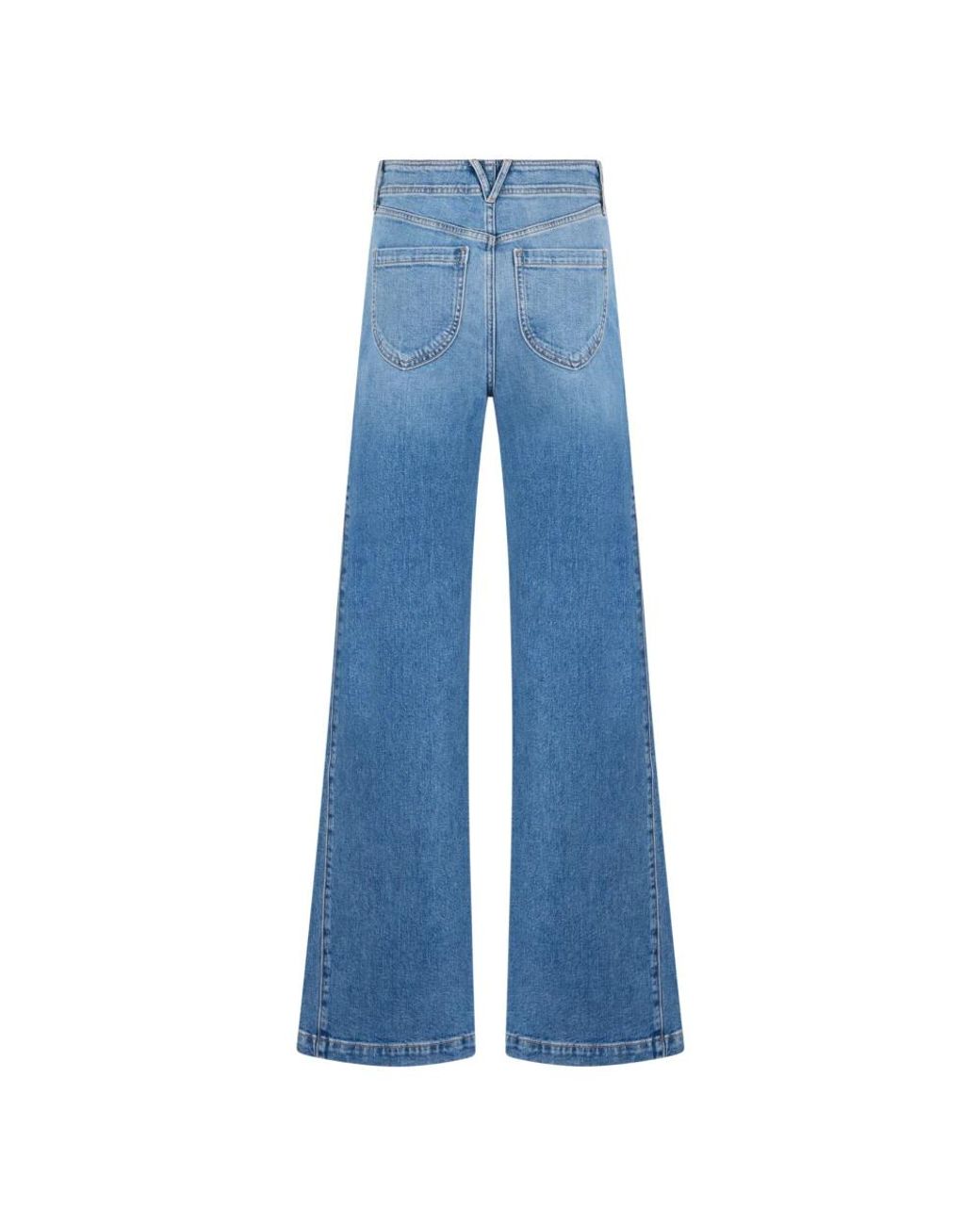Veronica Beard Blue Flared Jeans