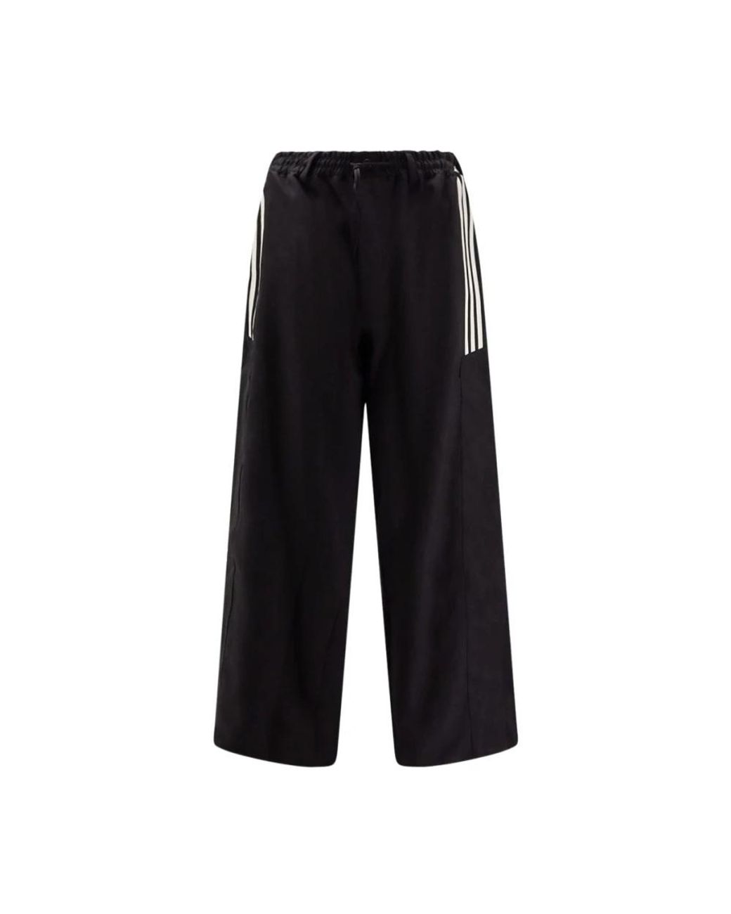 Y-3 Black Wide Trousers for men