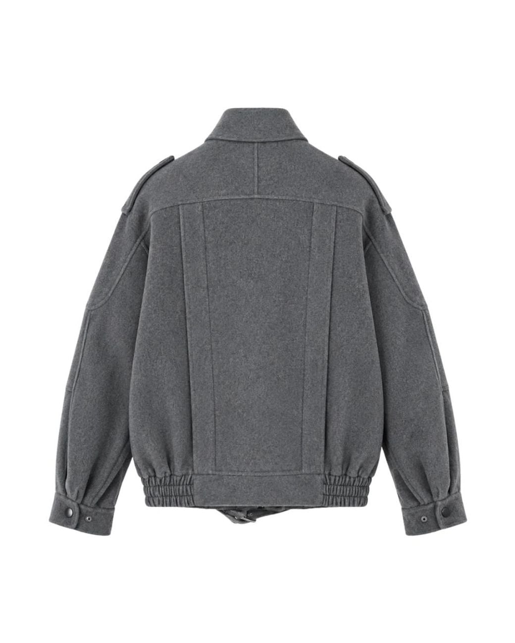 SOLOTRE Gray Bomber Jackets