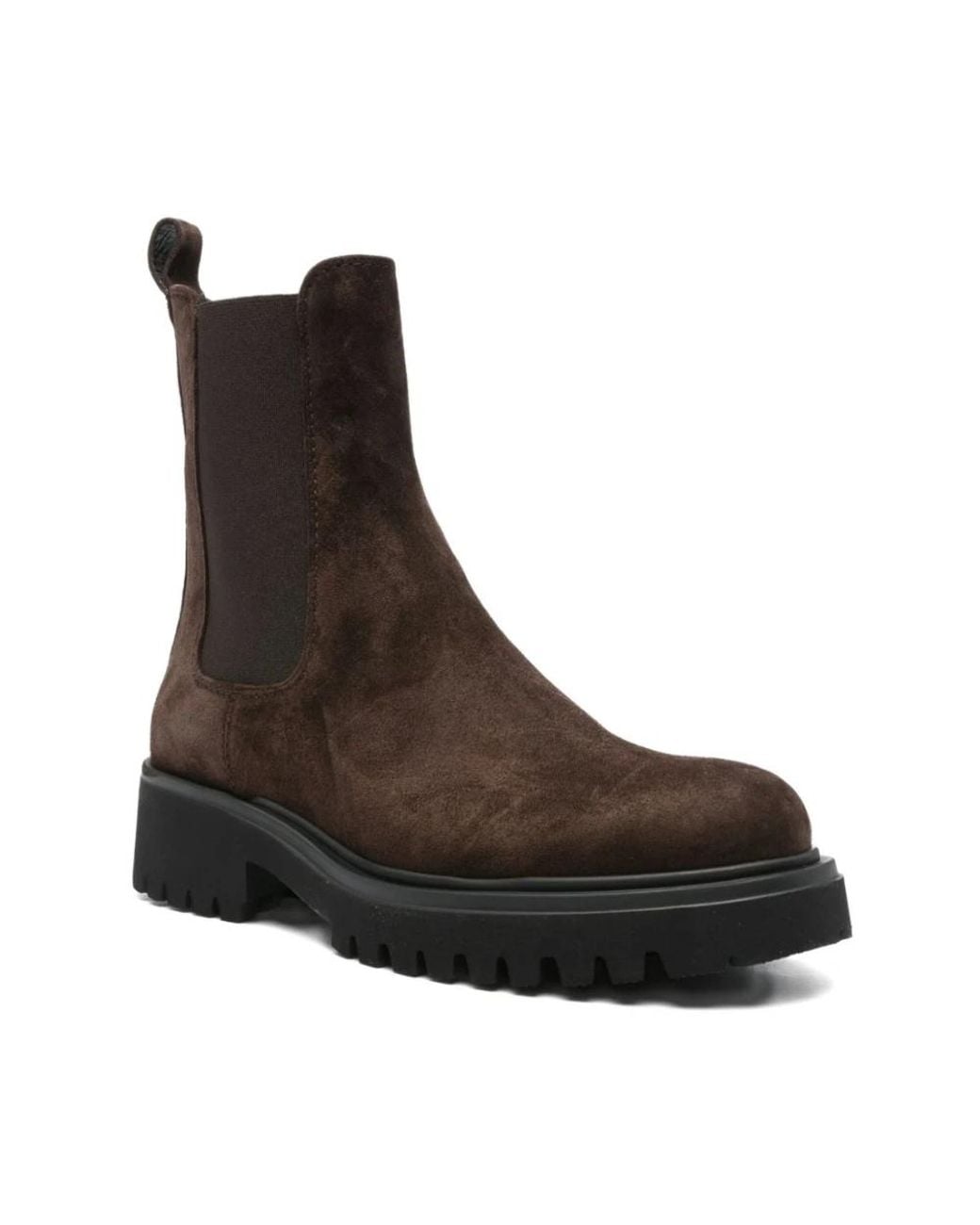 Guglielmo Rotta Brown Chelsea Boots