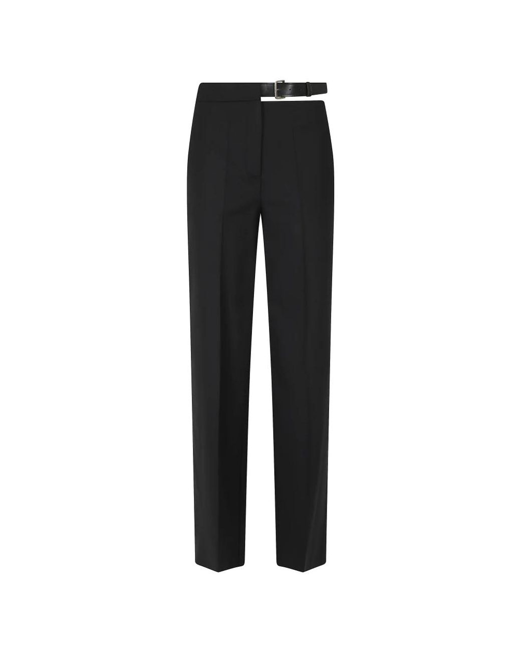 Semicouture Black Straight Trousers