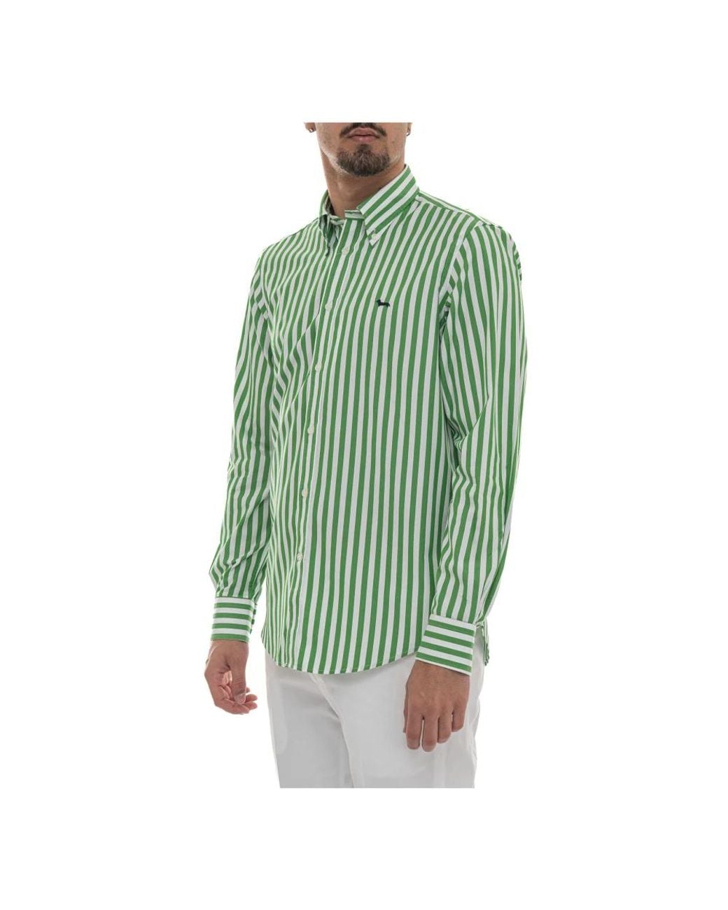Harmont & Blaine Green Casual Shirts for men
