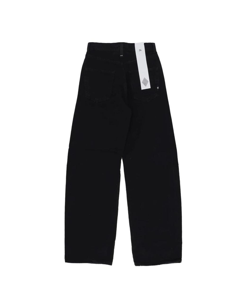 AMISH Black Loose Fit Jeans