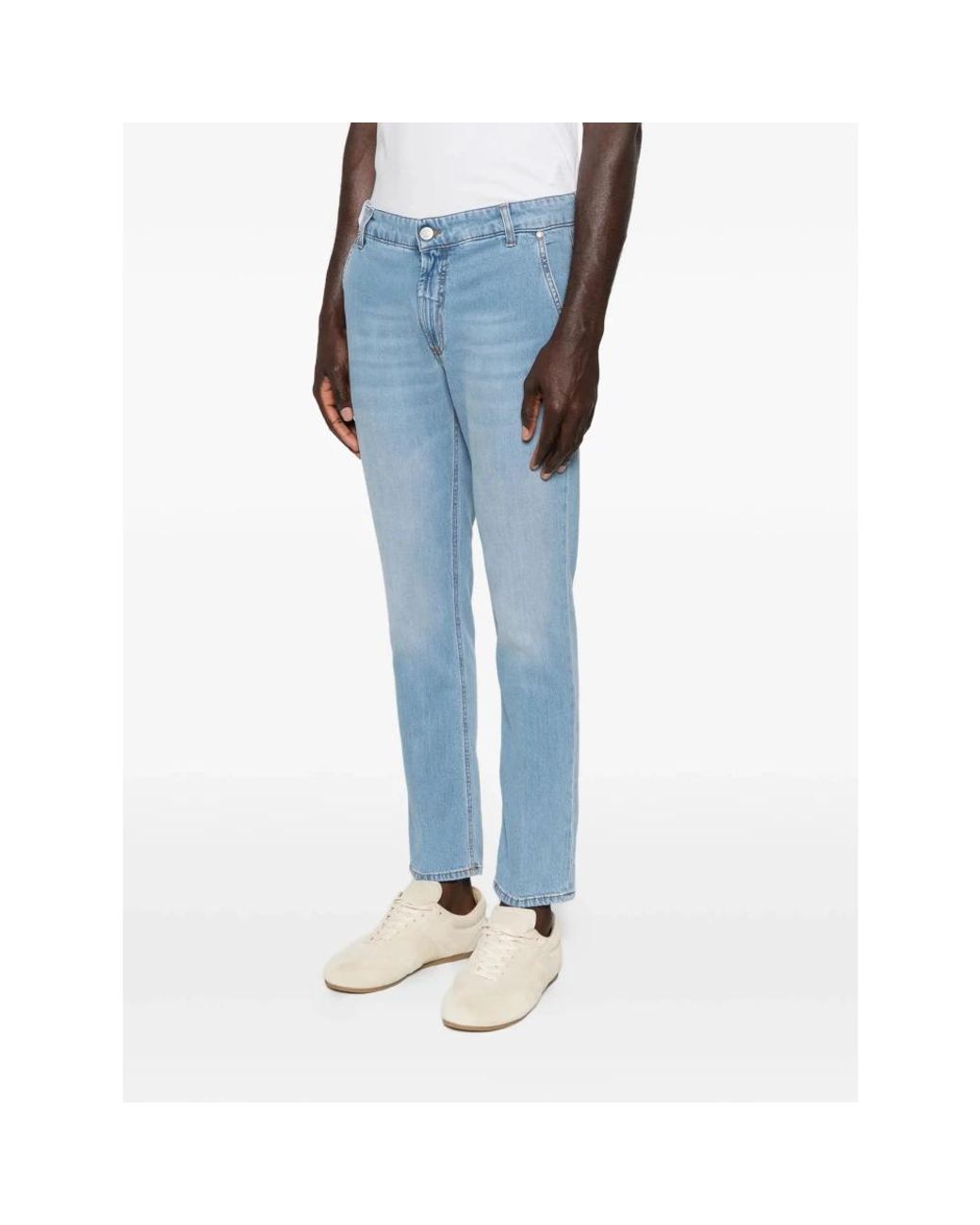 Entre Amis Blue Slim Fit Jeans for men