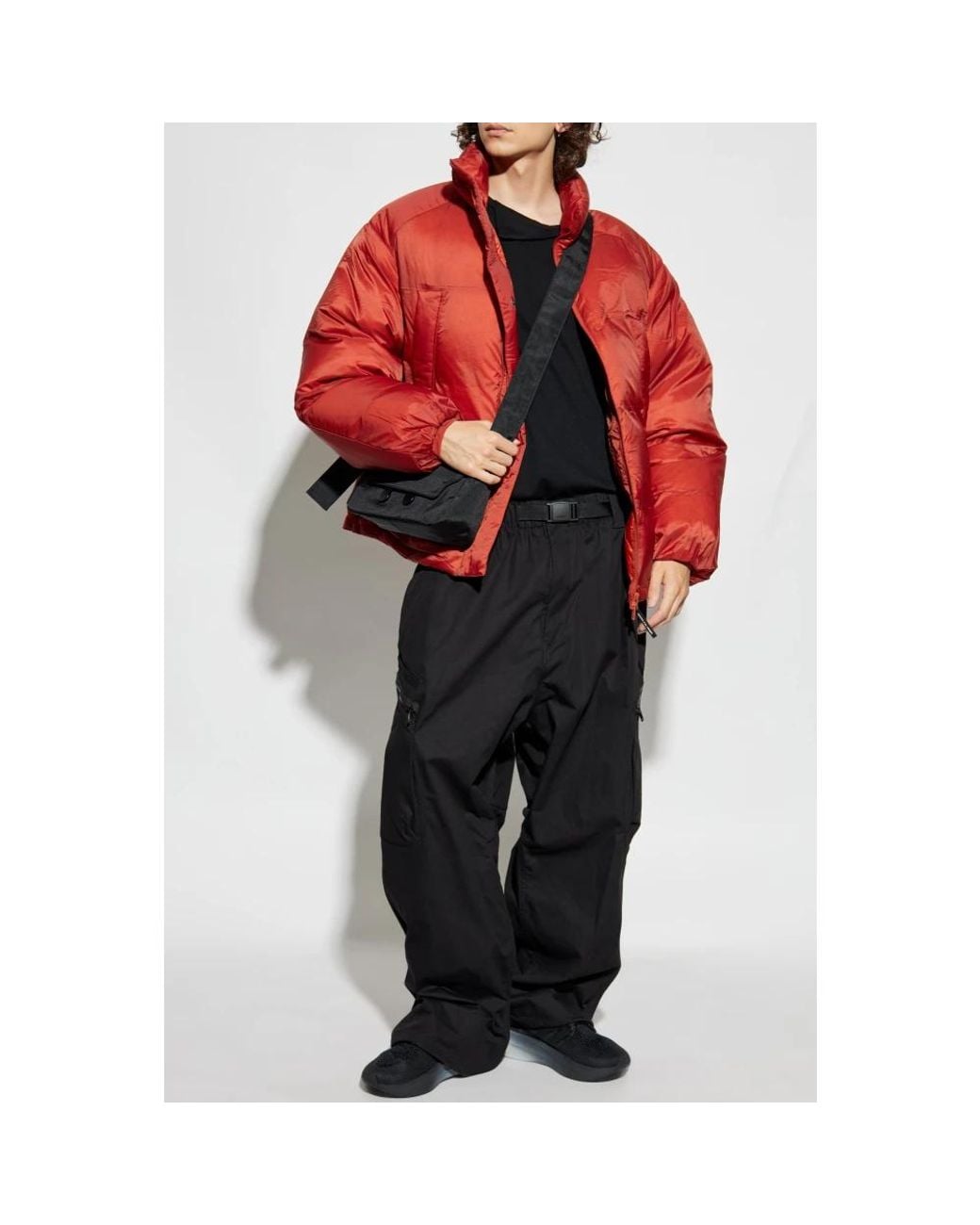 Y-3 Red Down Jackets for men