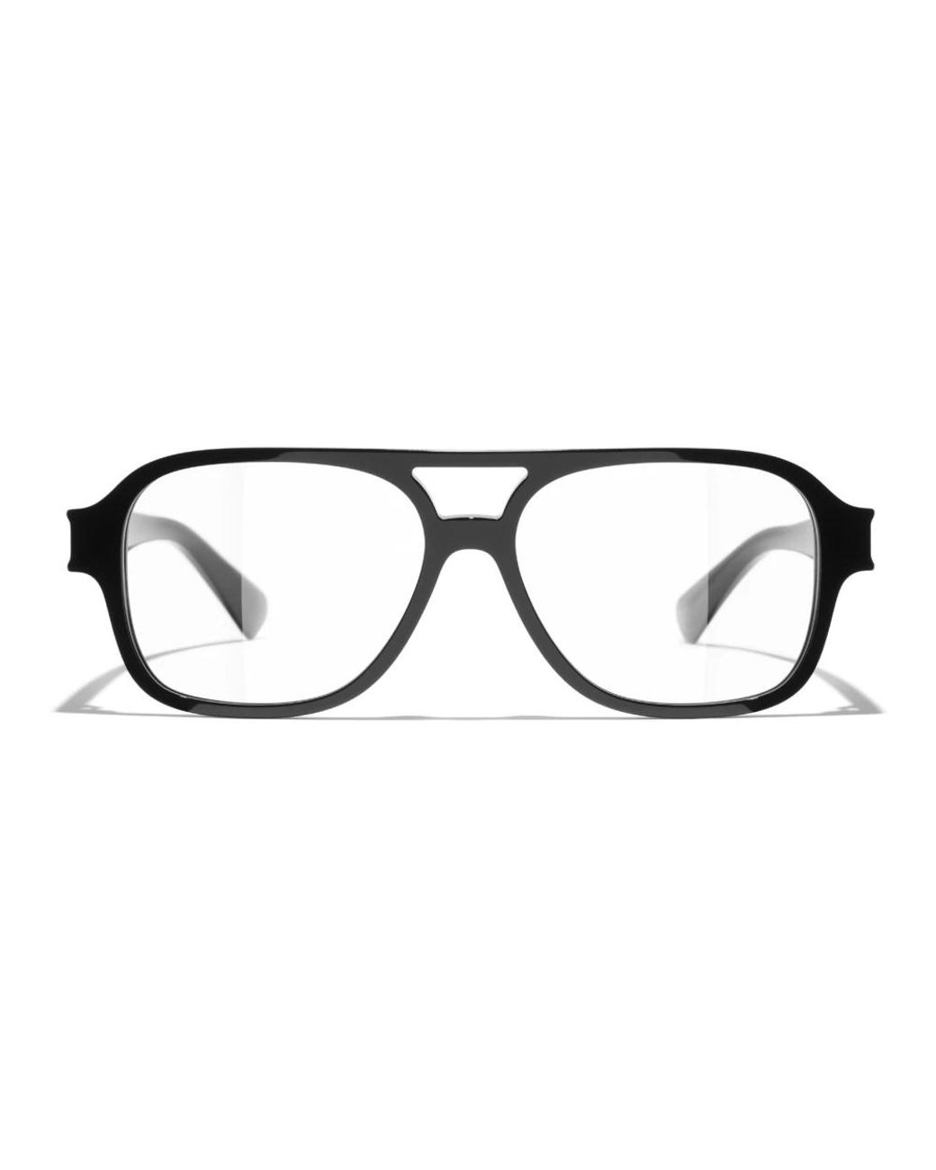 Chanel Black Pilotenbrille