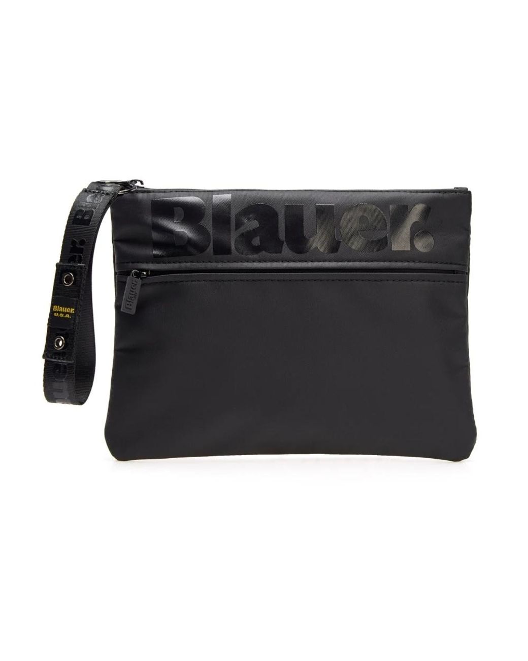 Blauer Accessoires ,Zwart ,Strip Clutch Handtas Pols Tas Zwart in het Black