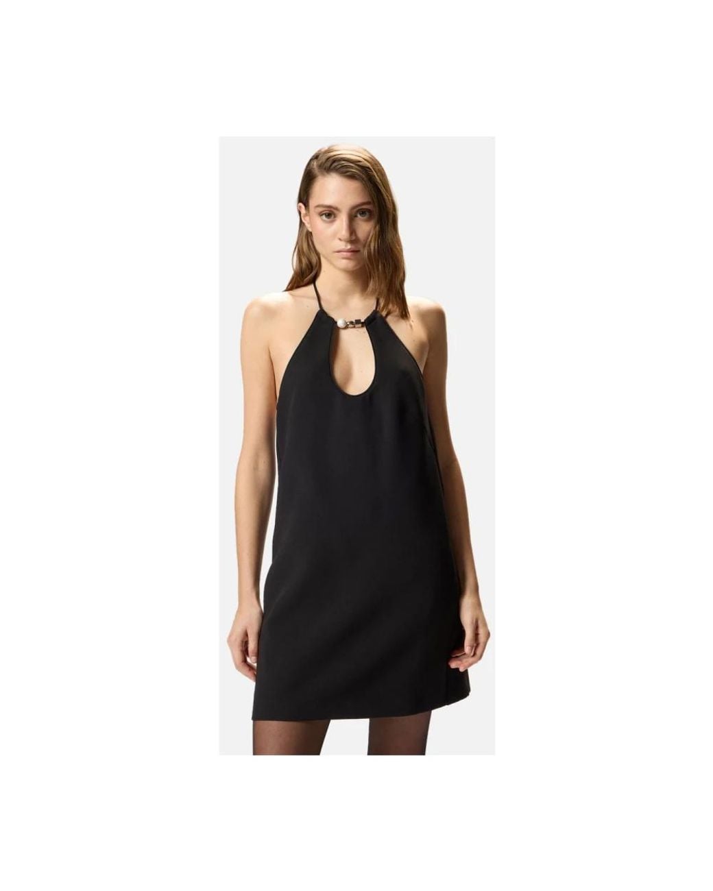 Party Dresses Pinko de color Black