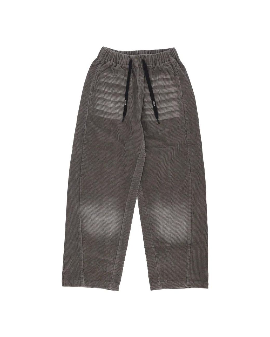 Acupuncture Gray Wide Trousers for men
