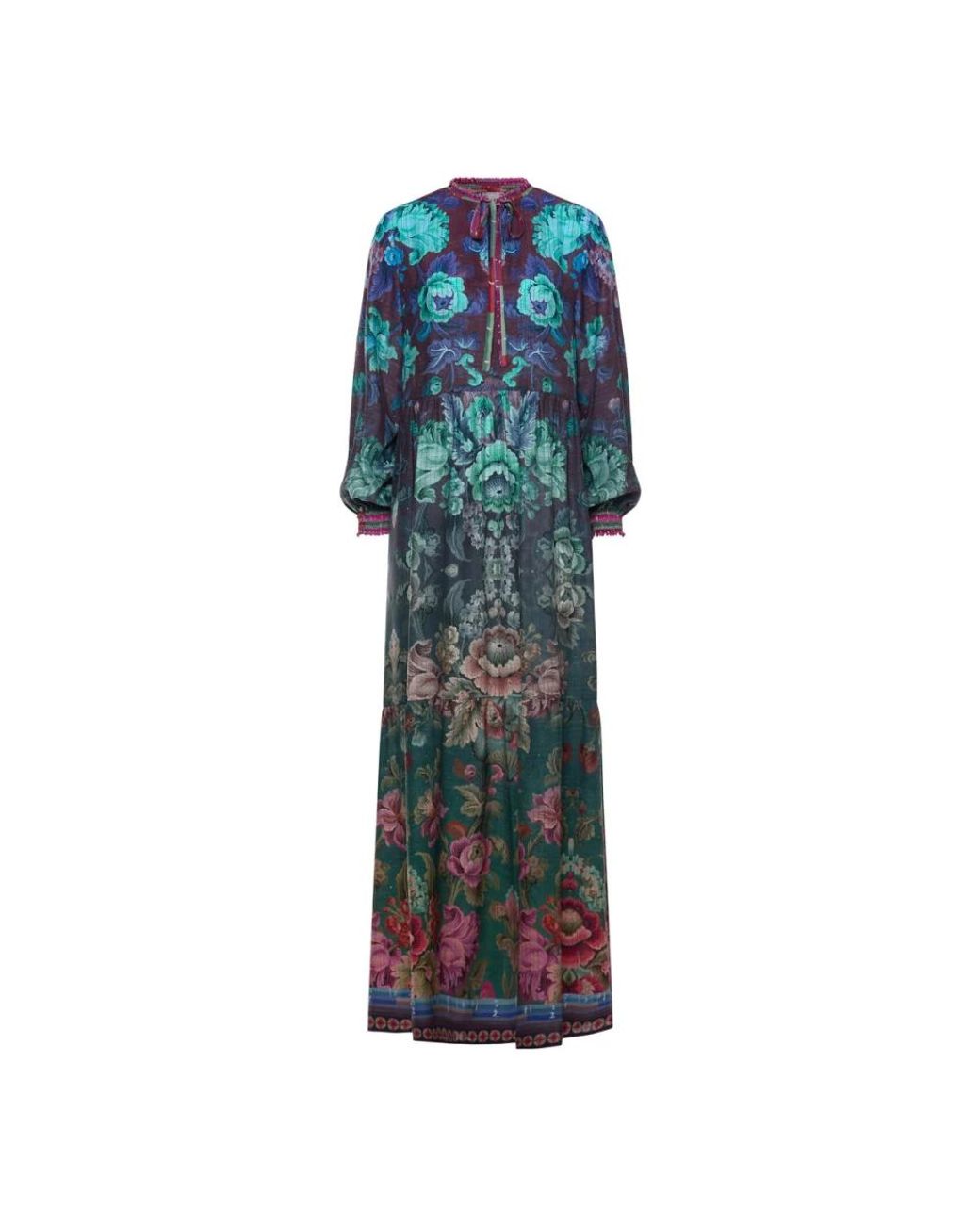 Pierre Louis Mascia Blue Maxi Dresses