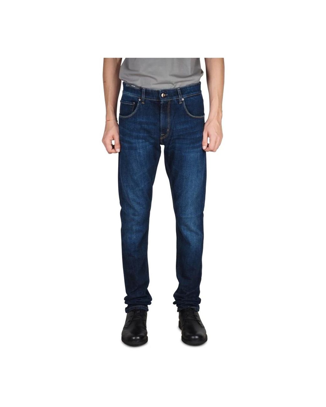 PT Torino Blue Slim Fit Jeans for men